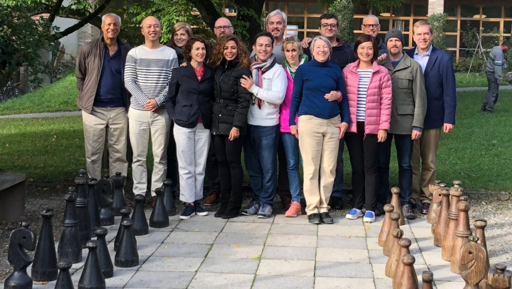 The first, truly international cohort of future MBSAT teachers in the beautiful historic location of Kartause Ittingen near Zurich, Switzerland
